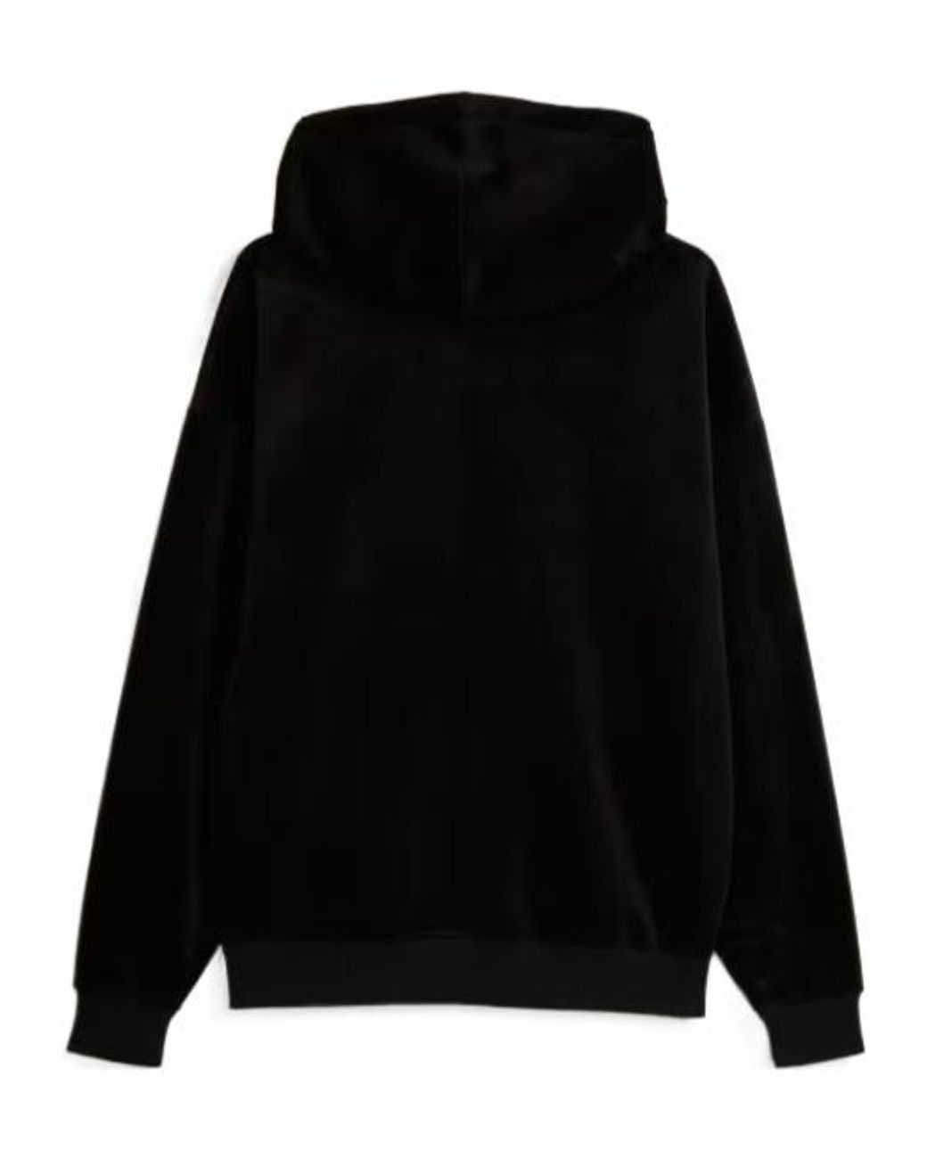 Y-3 Black Relaxed Logo Hoodie for men
