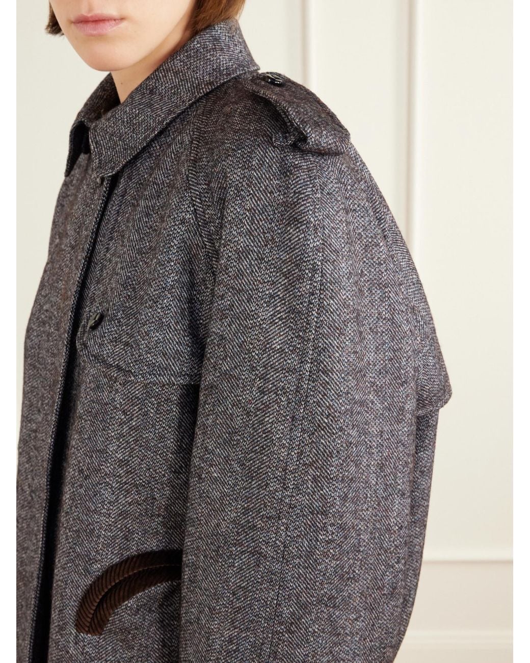 Blazé Milano Gray Minimalwool Jacket