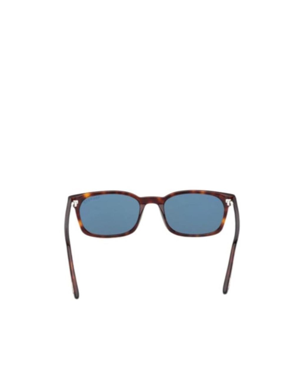 Tom Ford White Eyewear Rectangular Frame Sunglasses for men