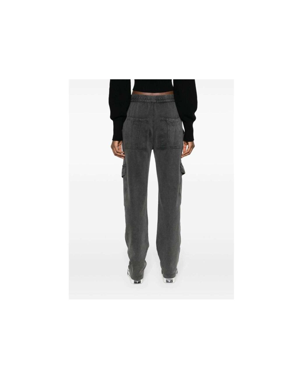 Isabel Marant Gray Isabel Marant Étoile Peorana Urban Drawstring Track Pants