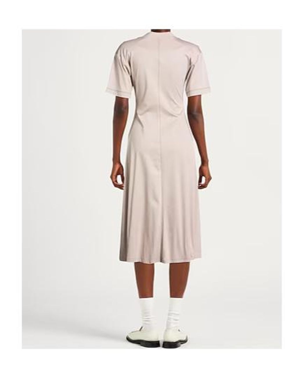 MAX&Co. Natural Midi Dress