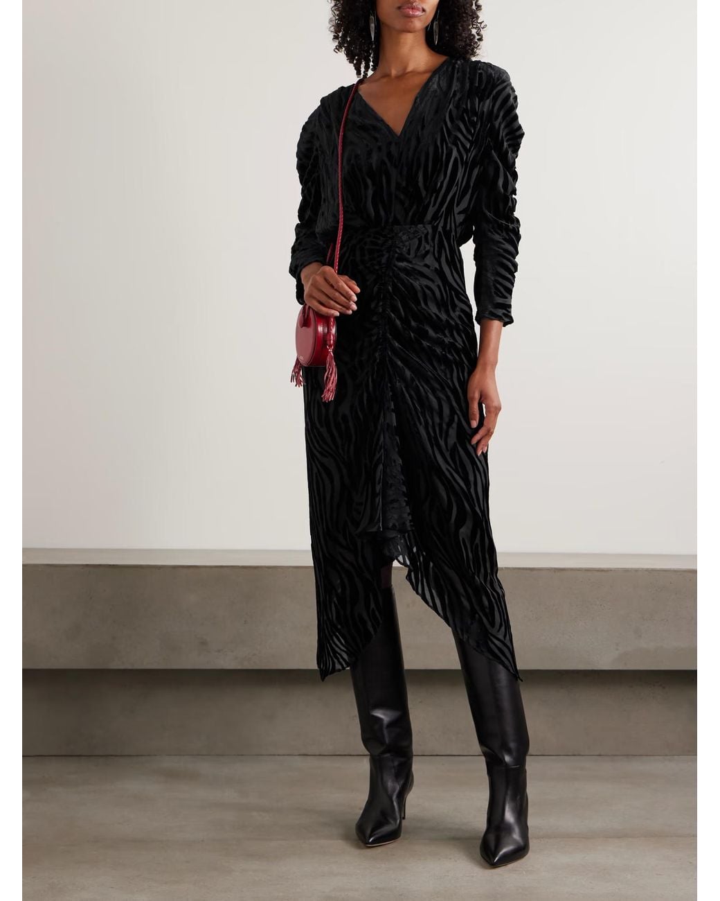 Isabel Marant Black Nemil Dress