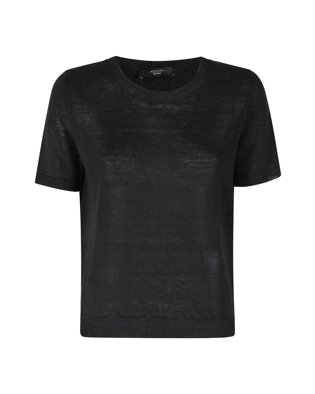 Weekend by Maxmara Black Wkdpancone Crewneck Jumper