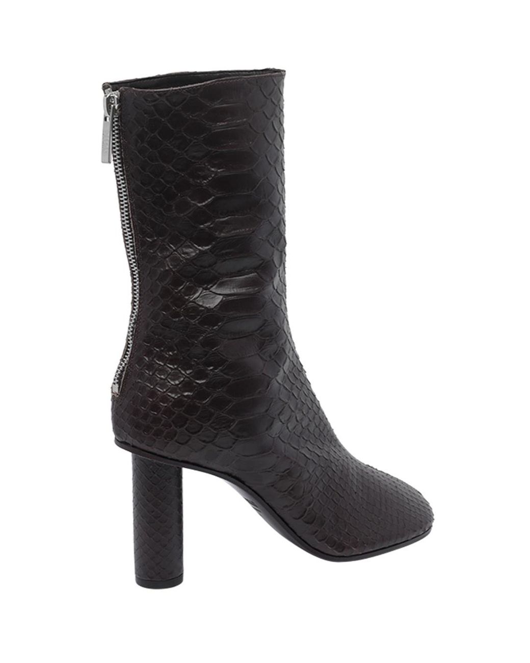 Paris Texas Black Embossed Boots