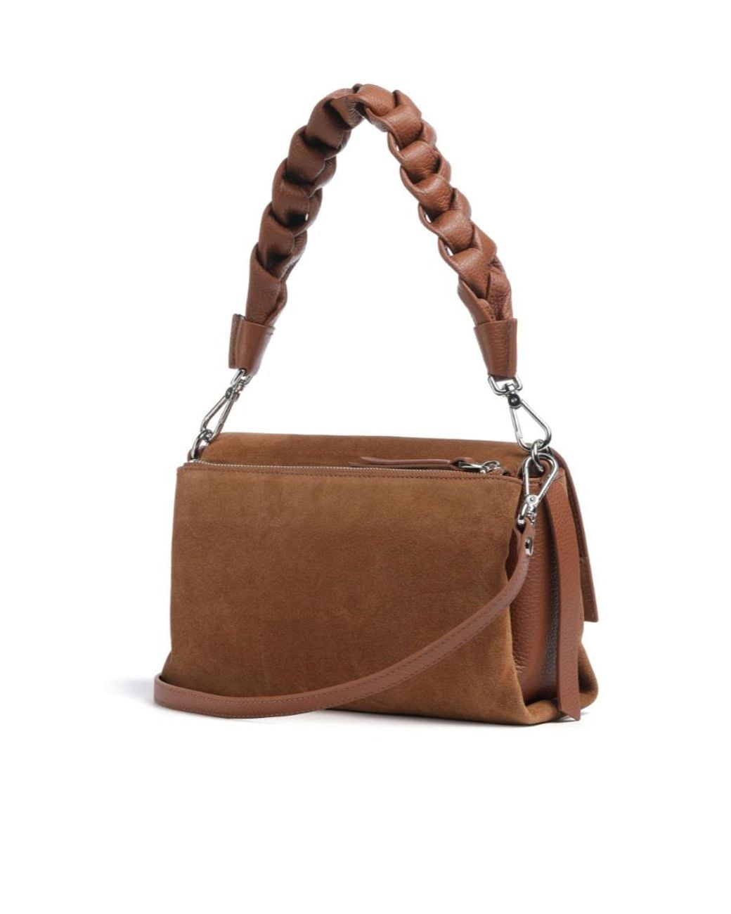 Coccinelle Brown Boheme Small Shoulder Bag