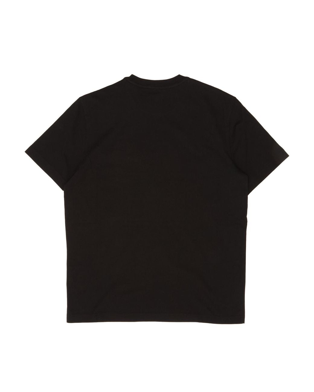 Moncler Black Logo Patch Crewneck T-Shirt for men