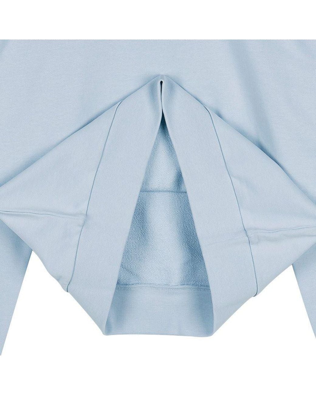 A.P.C. Blue Logo-Print Sweatshirt for men