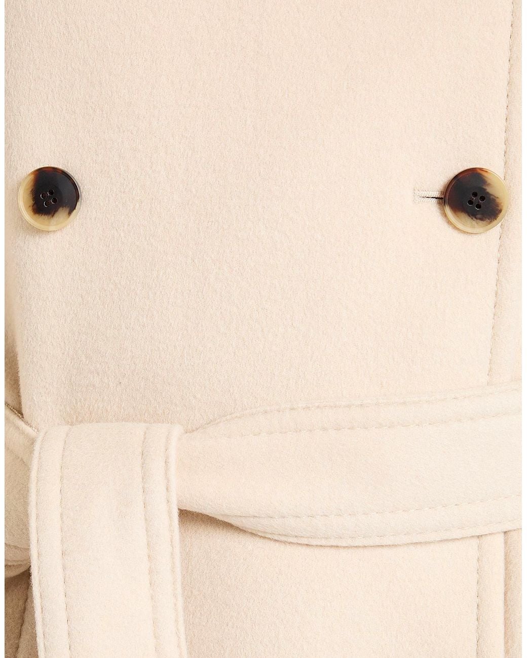 MAX&Co. Natural Long-Sleeved Coat