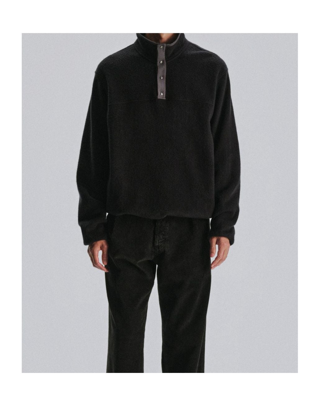 The Row Black Maury Sweater for men