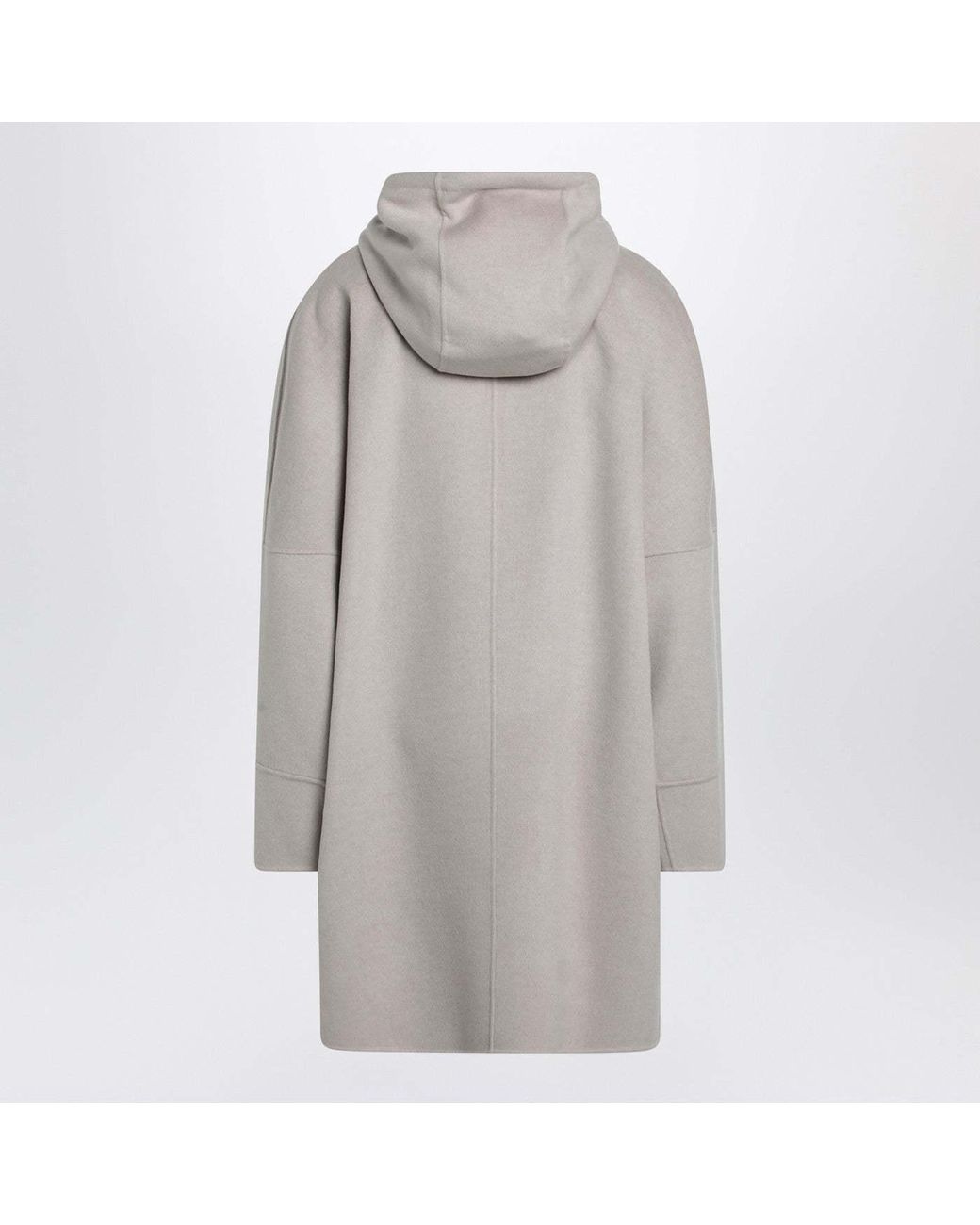 Max Mara Gray Double-Faced Coat