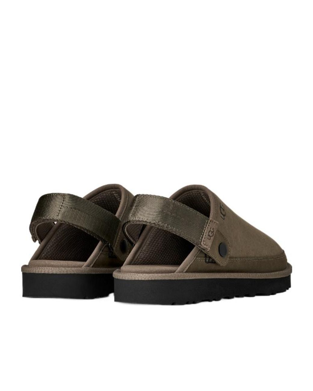 Ugg Brown Goldencoast Ii Adjustable Clogs for men