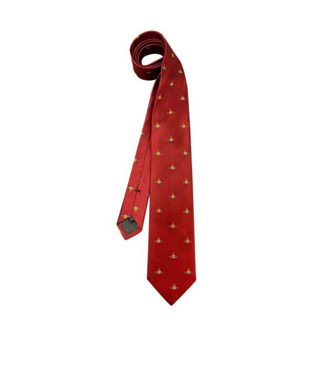 Vivienne Westwood Red Pointed Tie for men