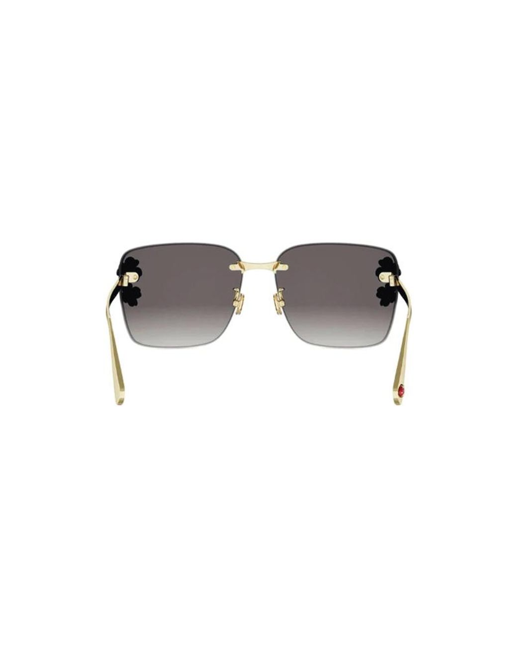 Dior Metallic Rimless Sunglasses