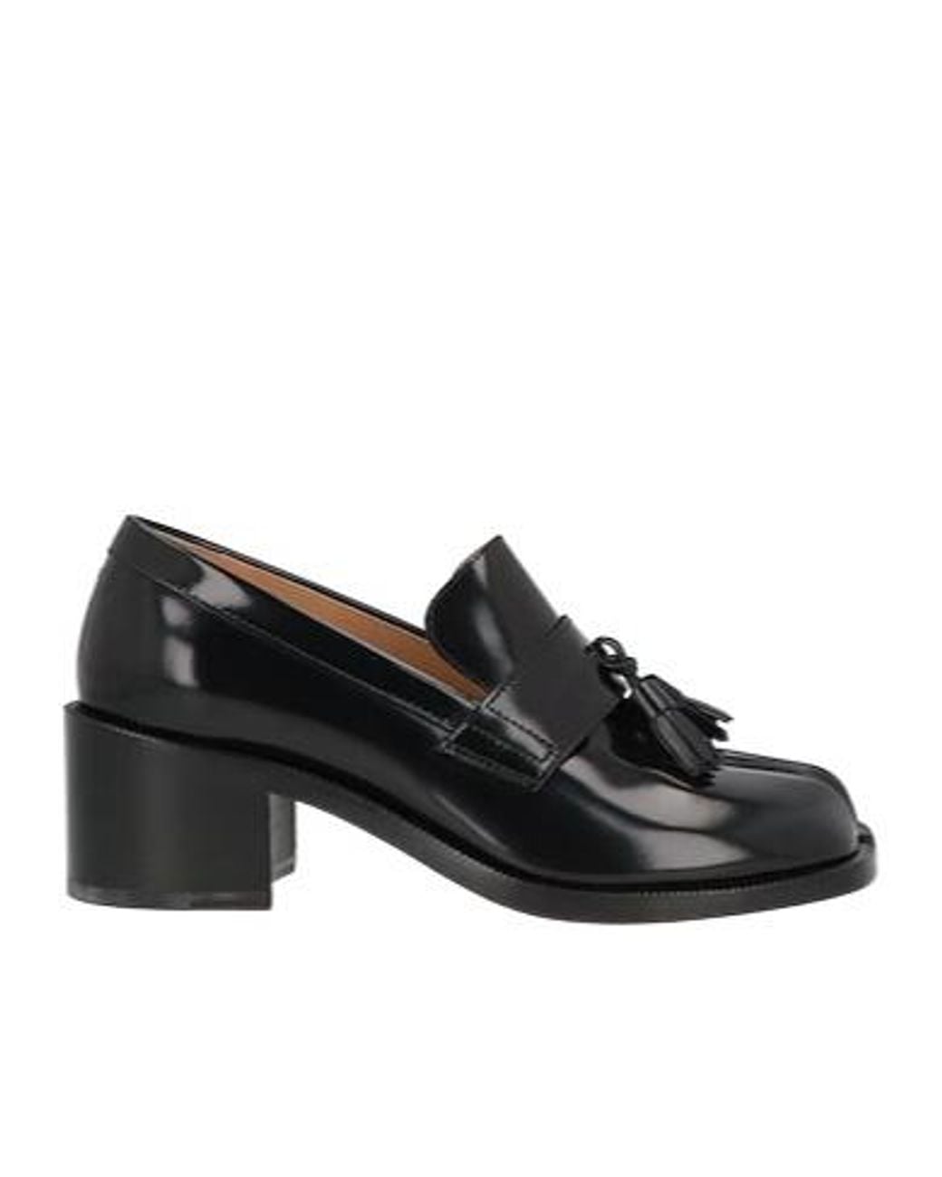 Maison Margiela Black Minimalist Loafers