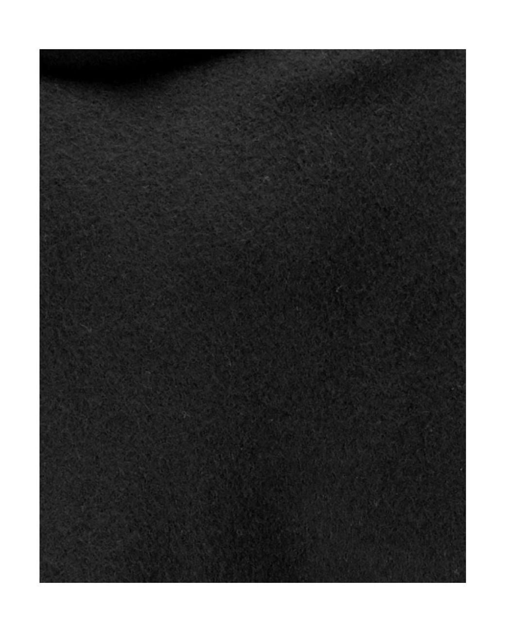 Raf Simons Black Ataraxia Wool Blend Gown