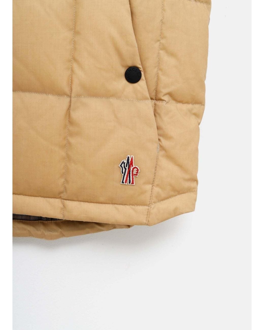 Moncler Natural Après-Ski Padded Gilet for men