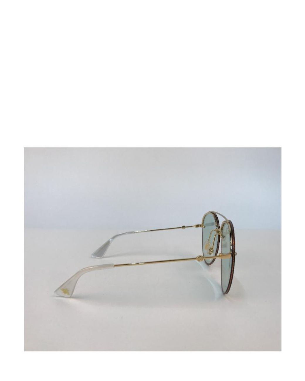 Gucci Metallic Pilot's Classic Sunglasses