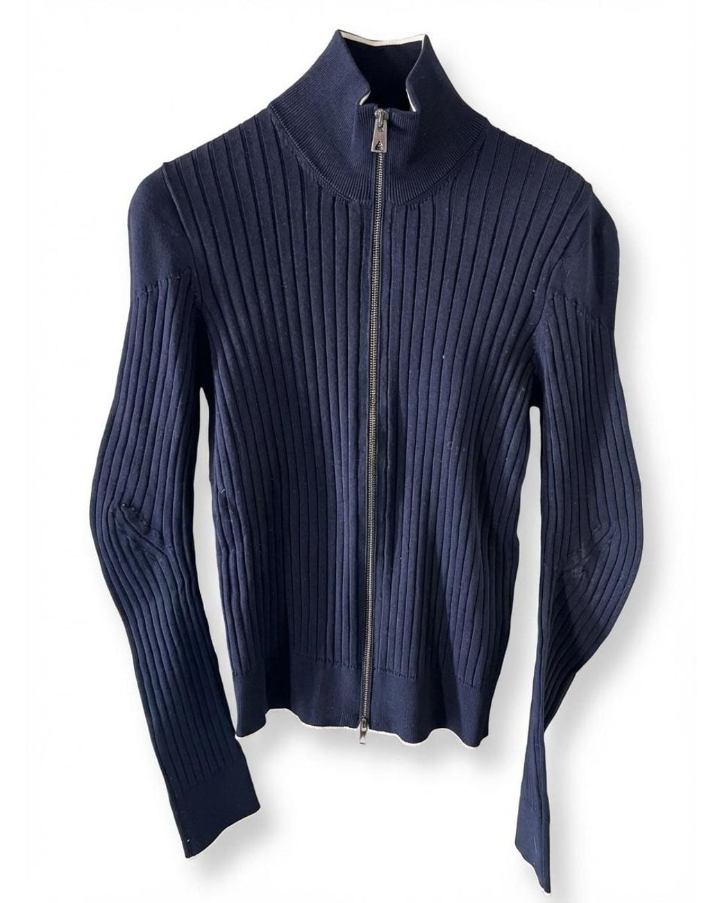 Bottega Veneta Blue Zipper Casual Jacket