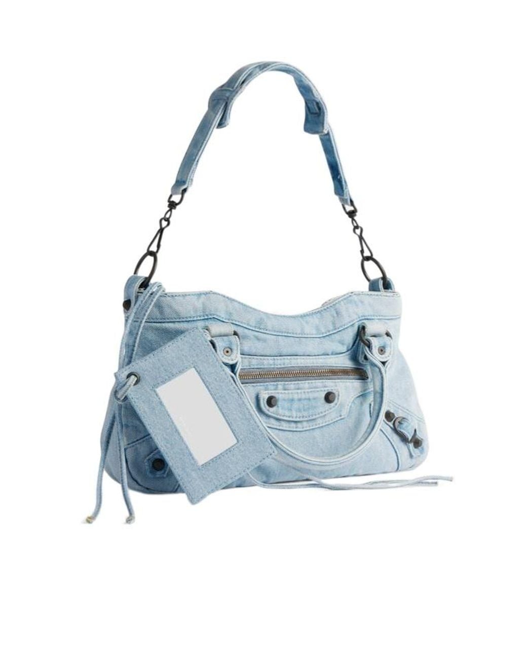 Balenciaga Blue Le City First Shoulder Bag