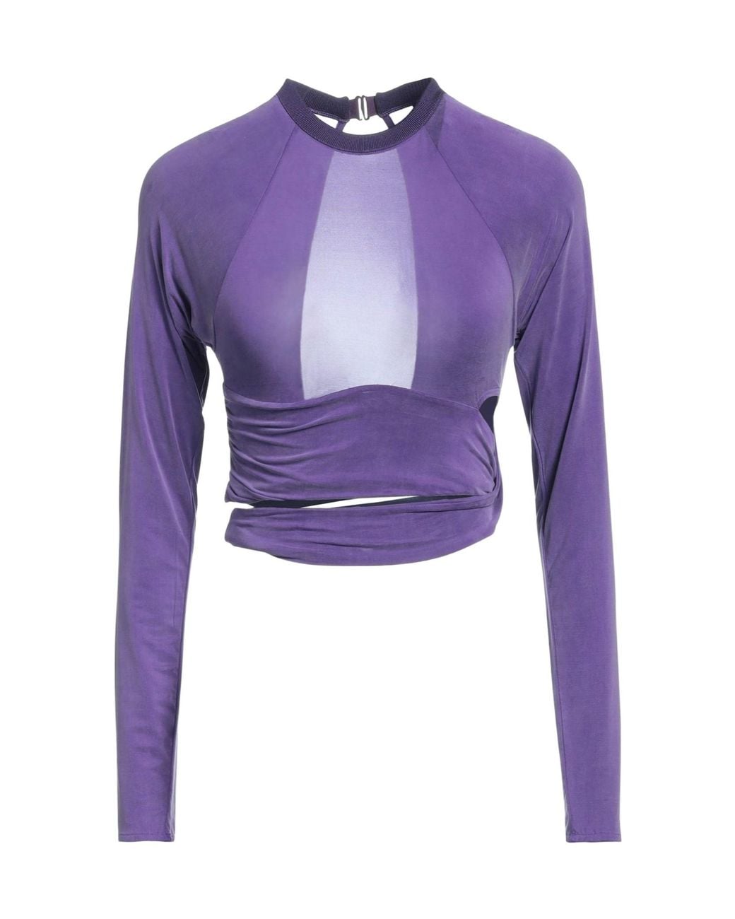 Jacquemus Purple Long Sleeve Top