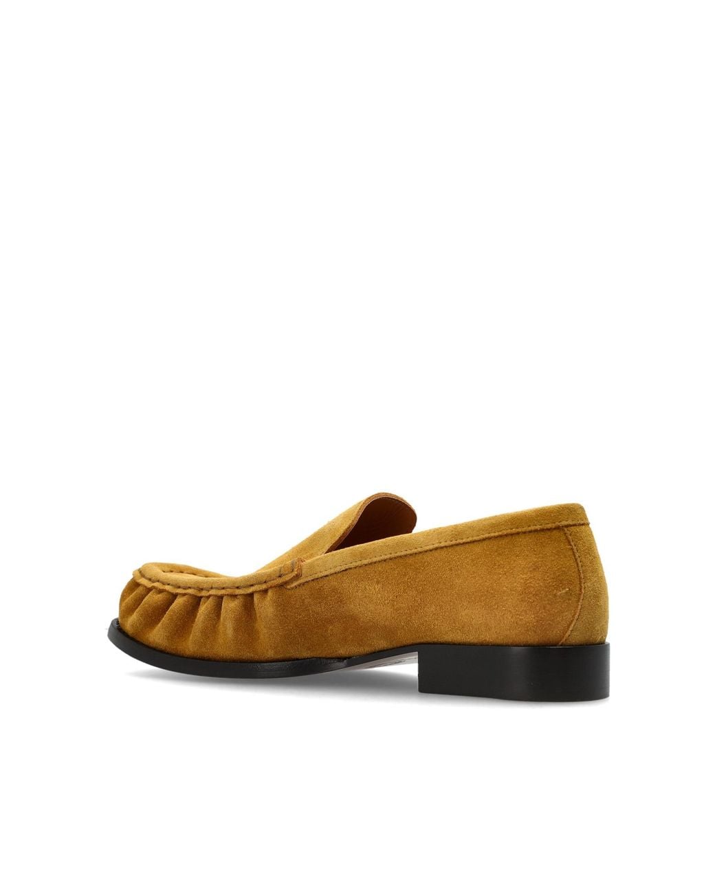 Dries Van Noten Brown Round-Toe Loafers