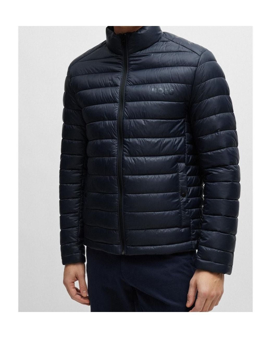 Boss Blue Boss Water-Repellent Padded Jacket for men