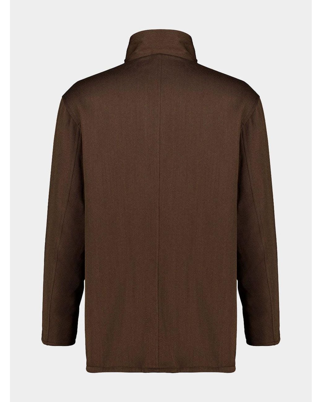 Auralee Brown Reversible Jacket for men
