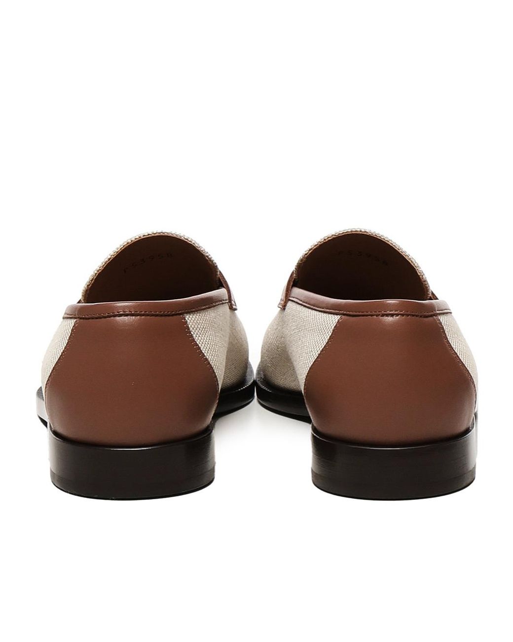 Loro Piana White Sergio Loafers