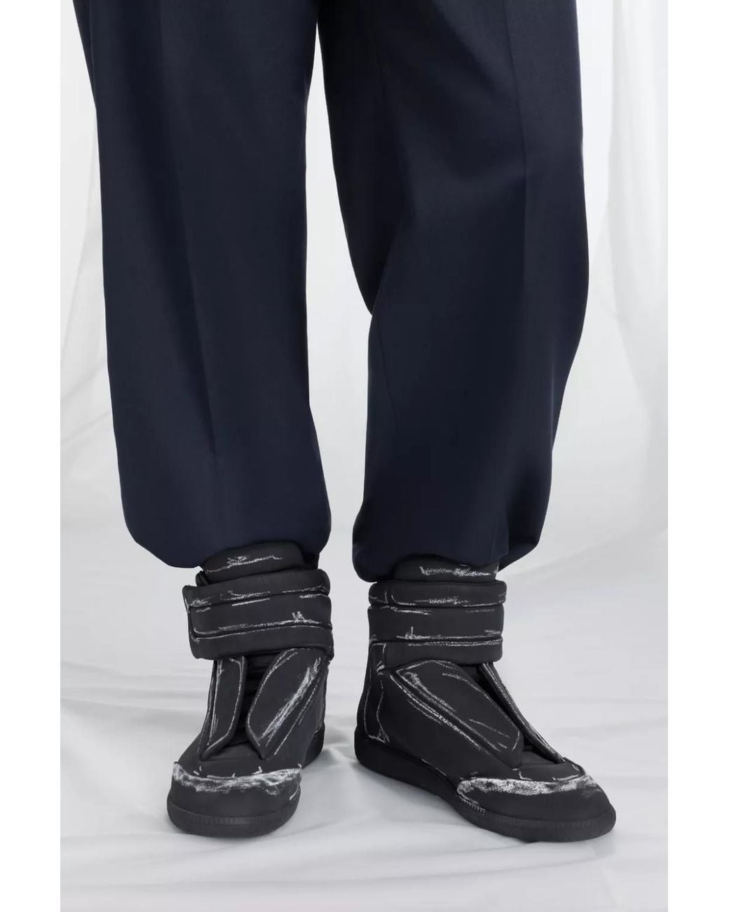 Maison Margiela Future High-Top Sneakers Blackboard for men
