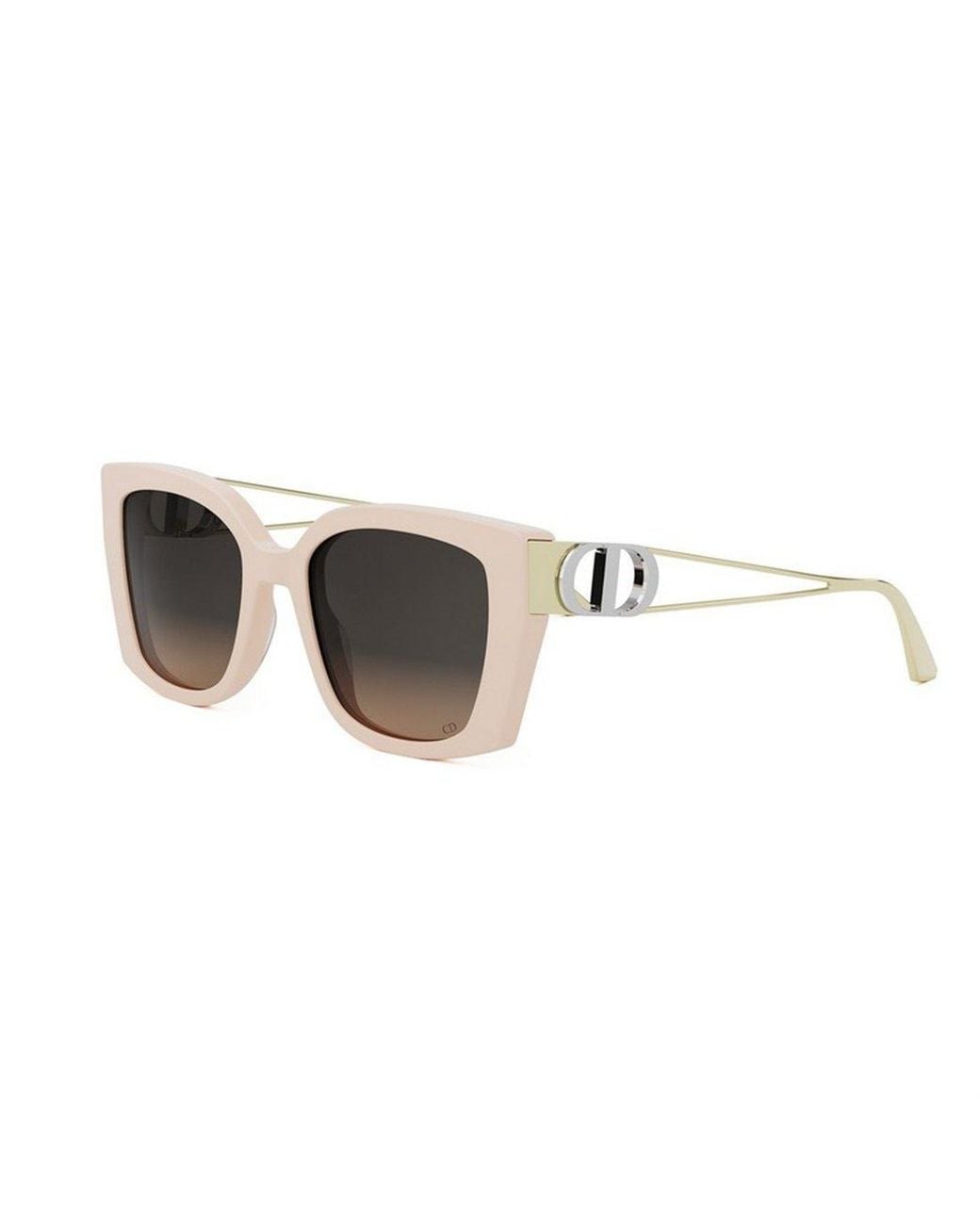 Dior White Full Frame Sunglasses