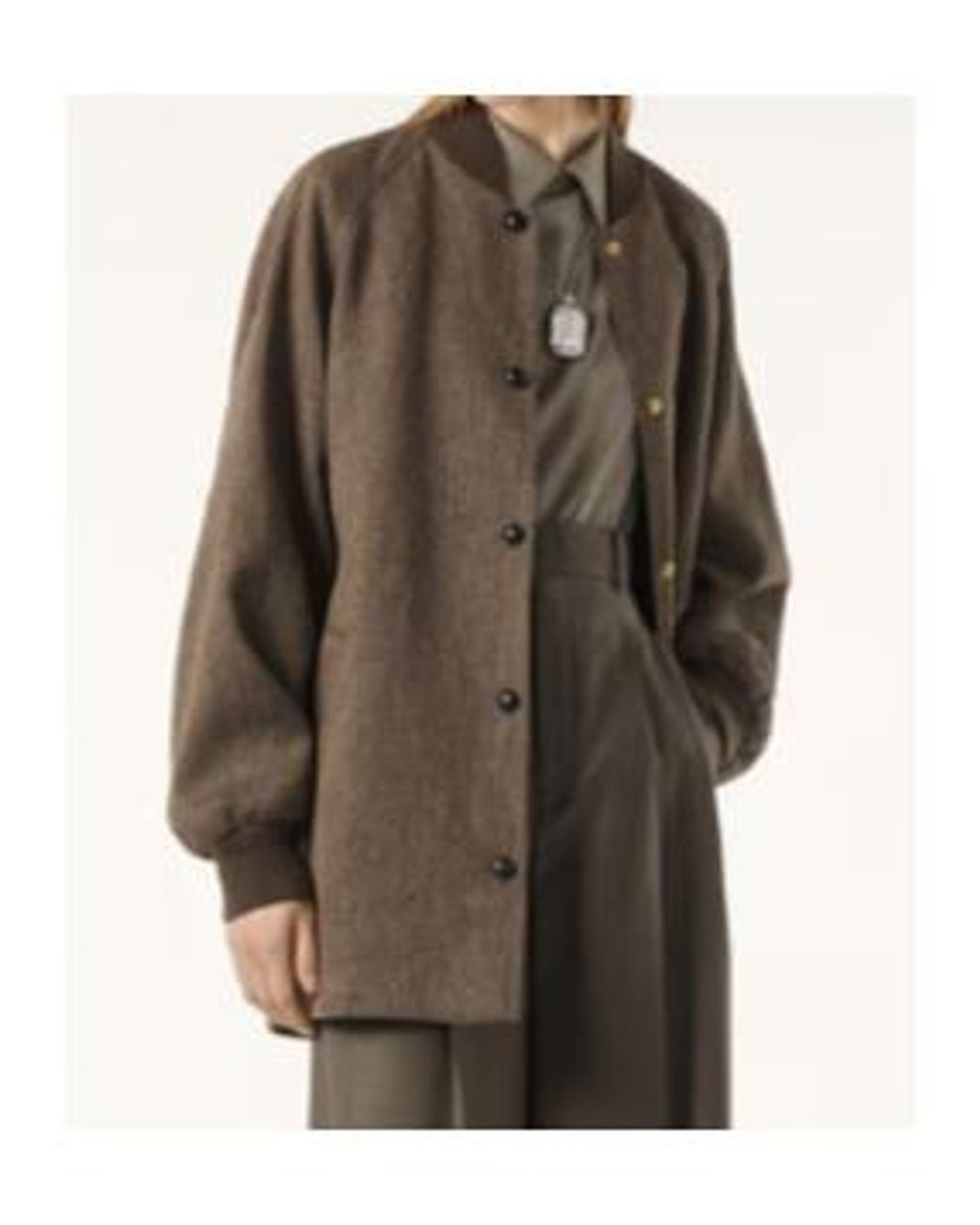 Loro Piana Brown Maxfield Coat