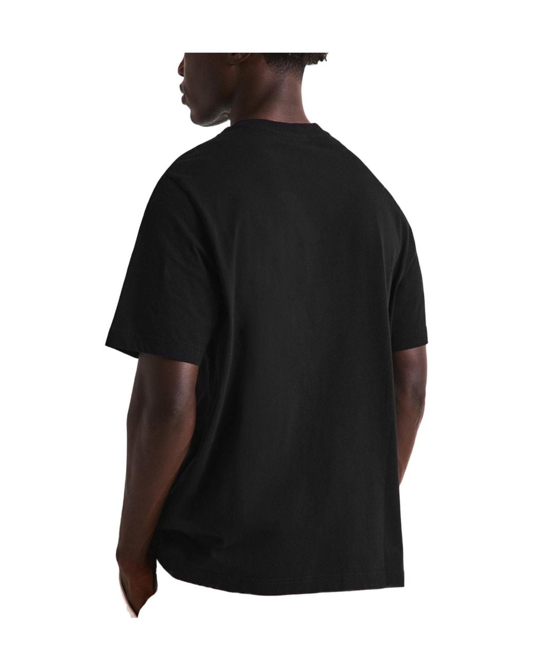 Maison Kitsuné Black Comfort T-Shirt for men