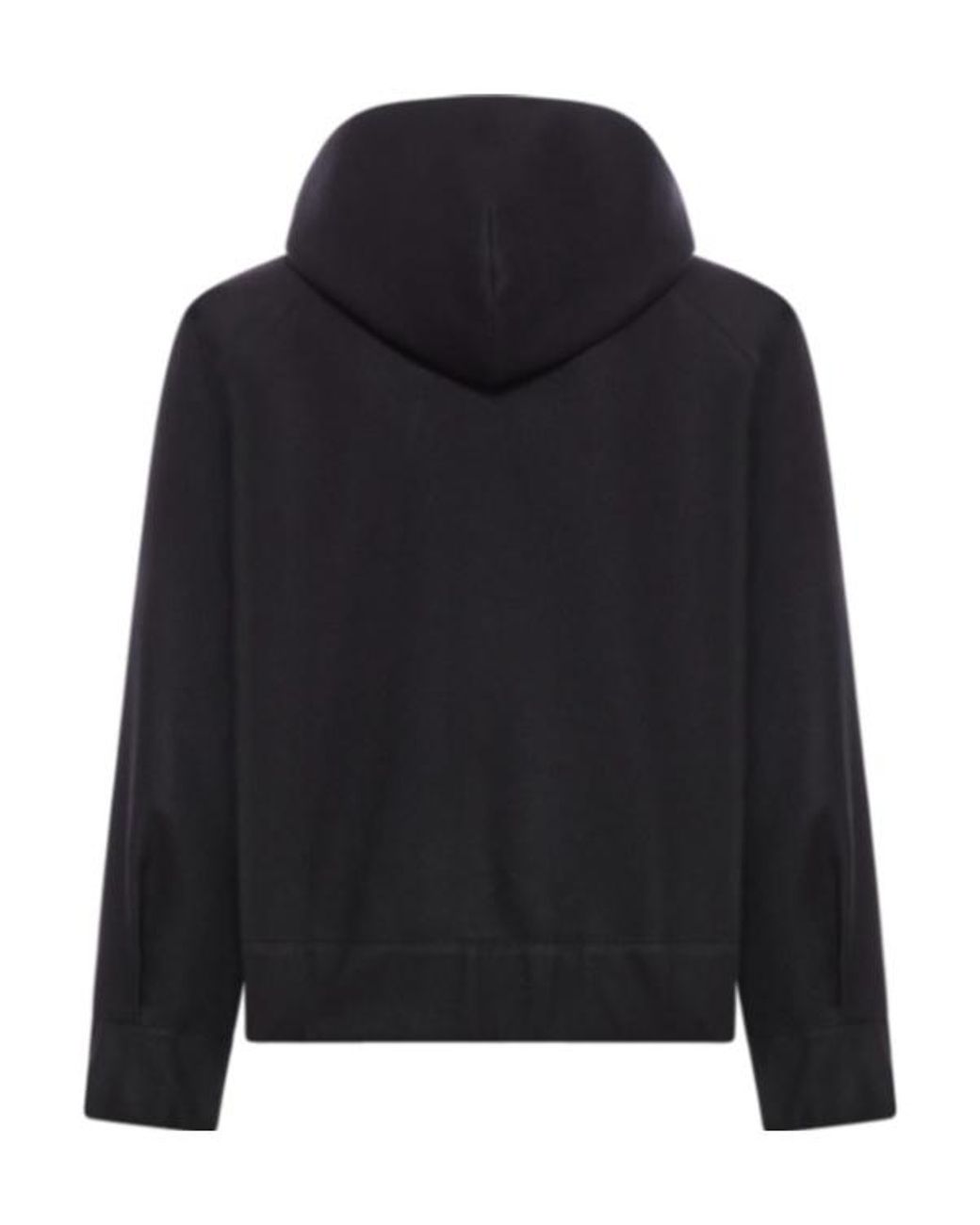 Sacai Black Long-Sleeved Sweater for men