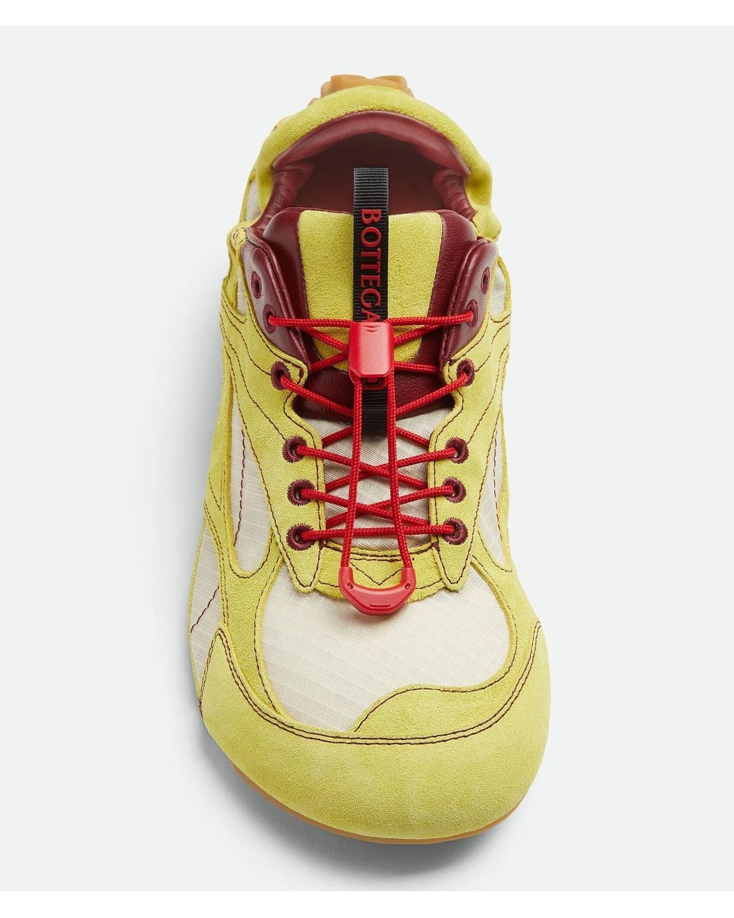 Bottega Veneta Yellow Orbit Flash Sneaker