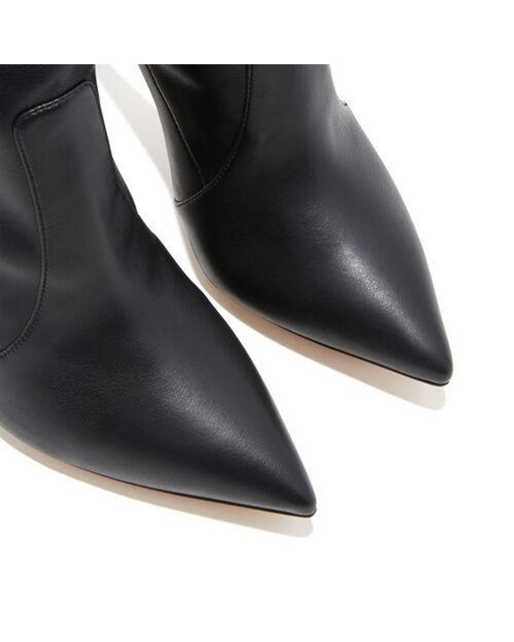 Casadei Black Blade 100Mm Thigh-High Boots