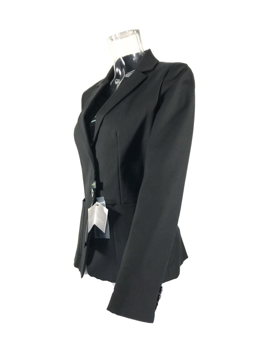Weekend by Maxmara Black Long-Sleeved Suit Coat