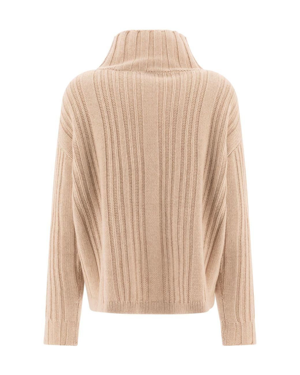 Max Mara Natural Vitalba Turtleneck Jumper