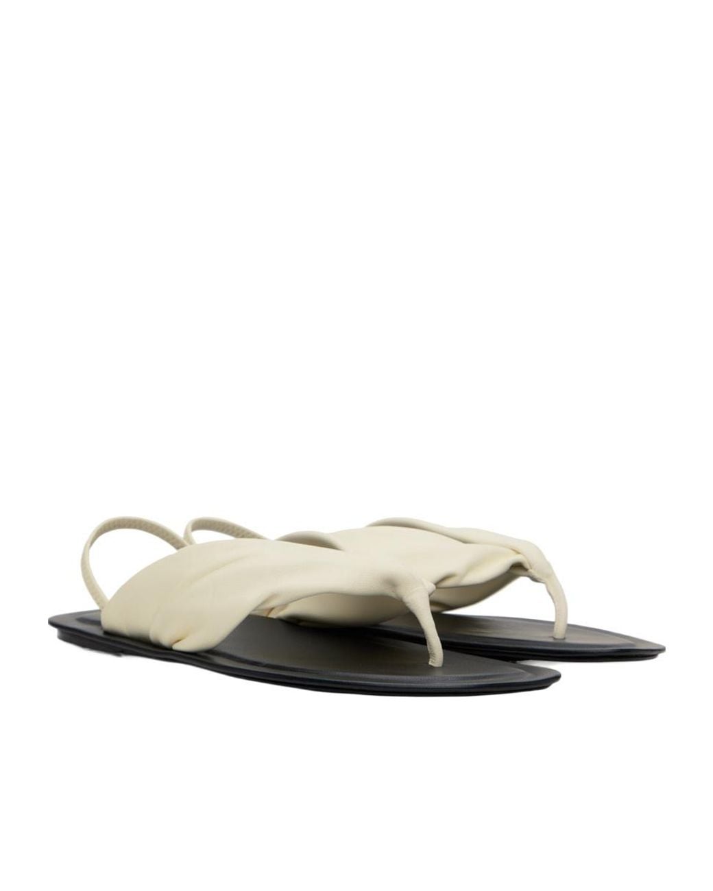 Loulou de Saison Multicolor Sahado Leather Slingback Sandals