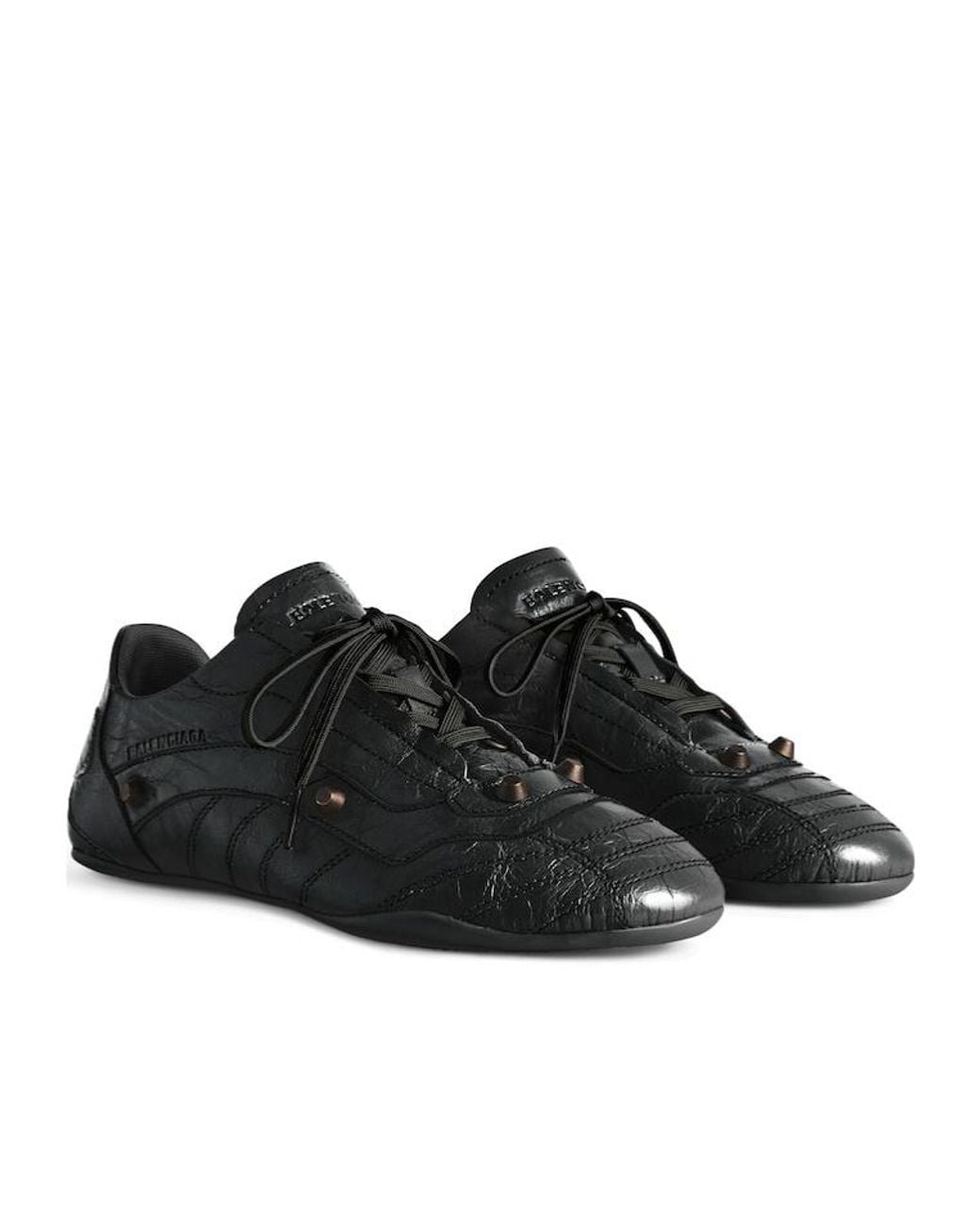Balenciaga Black 'City' Sports Shoes