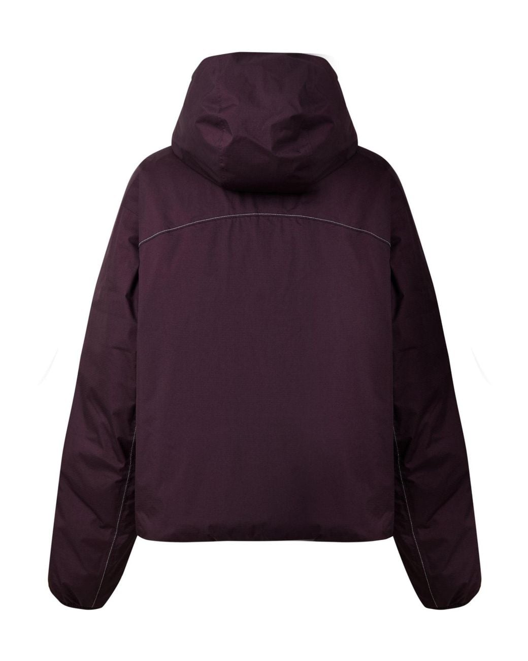 The North Face Purple Hooded Padded Jacket