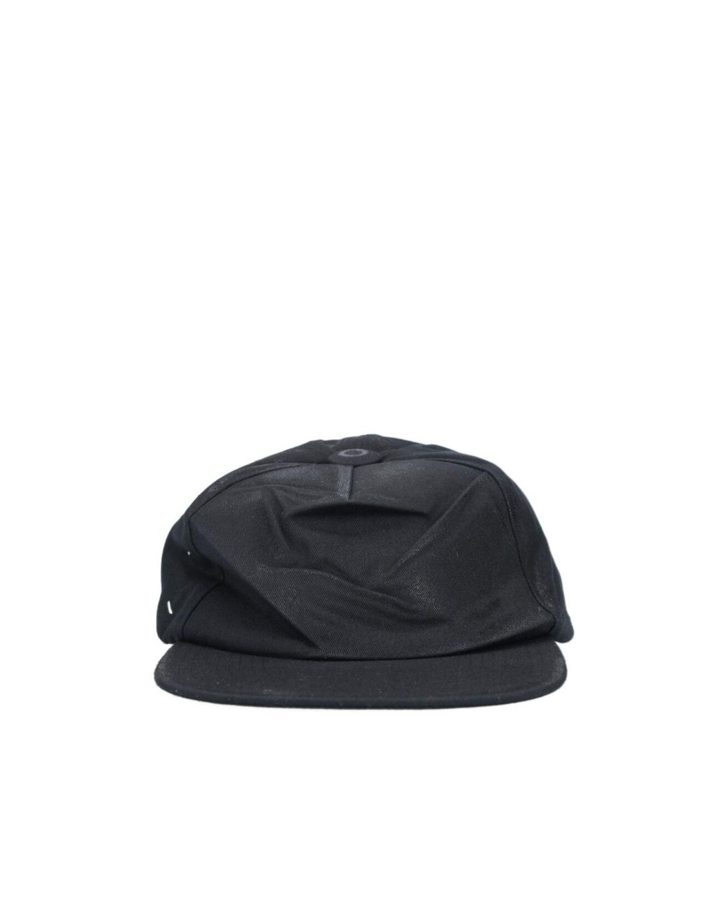 Maison Margiela Blue Curved Brim Baseball Cap for men