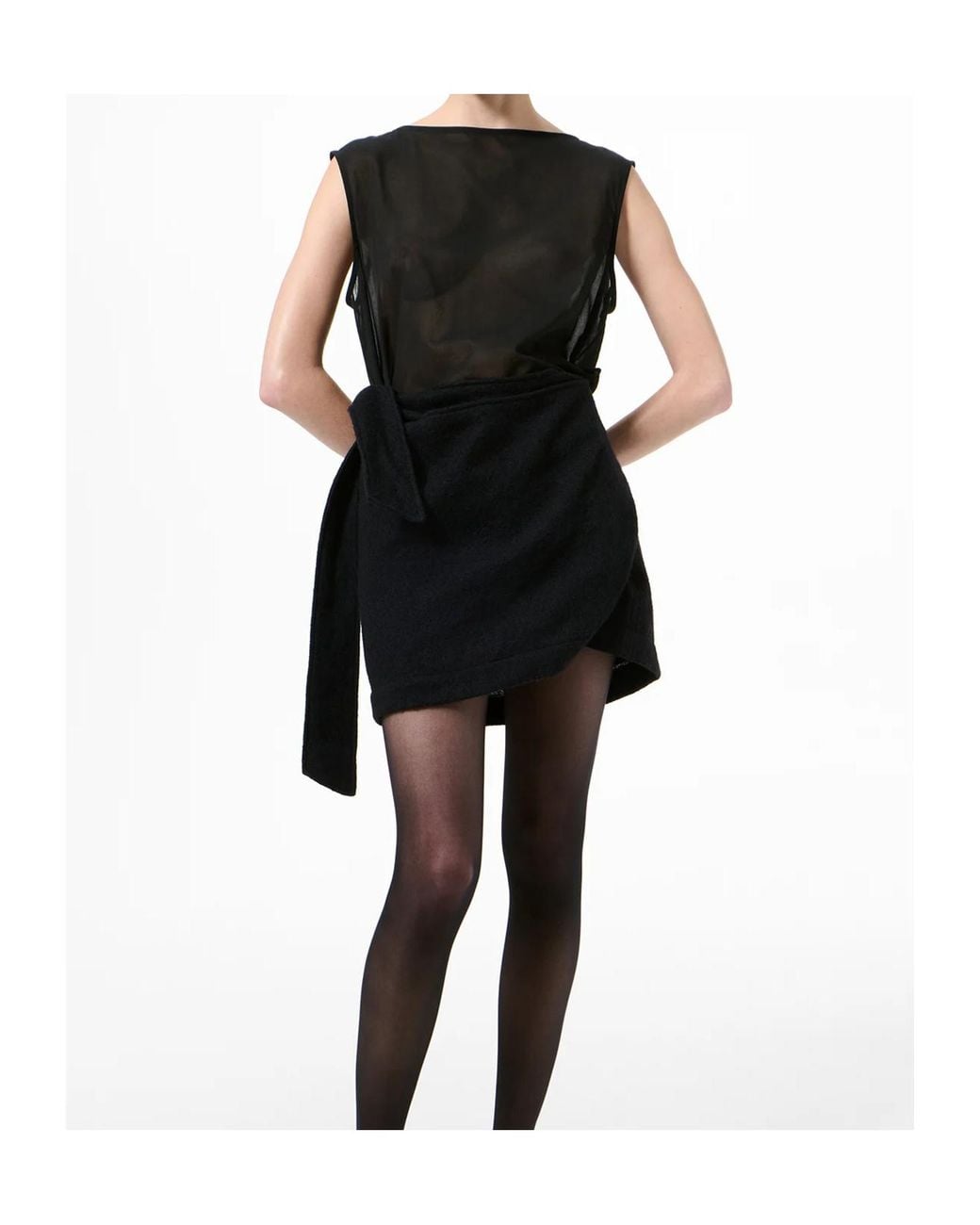 Our Legacy Black Sleeveless Mini Dress