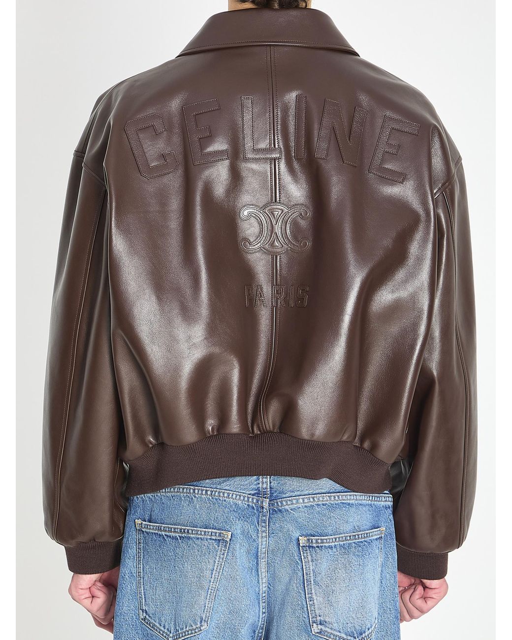 Céline Brown Teddy Jacket for men