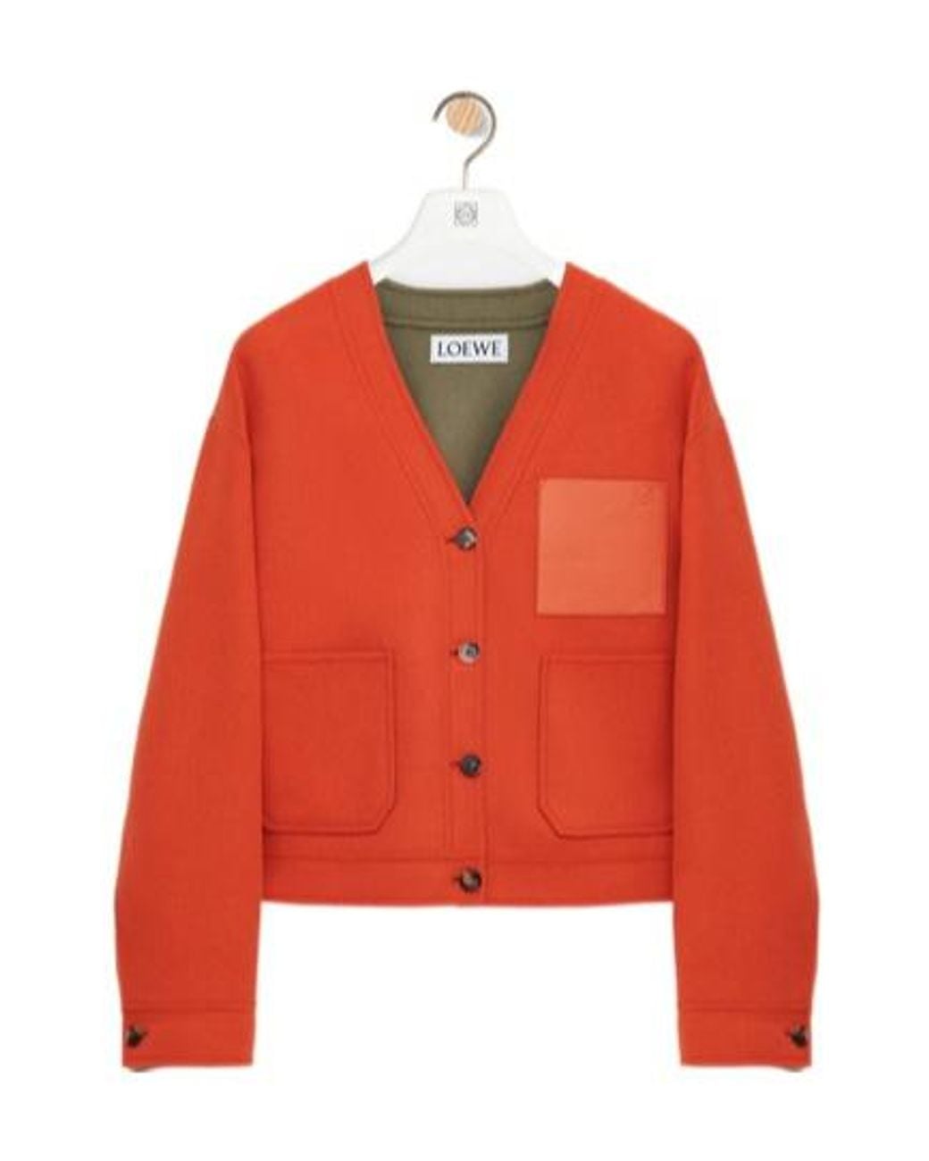 Loewe Red Long Sleeve Jacket