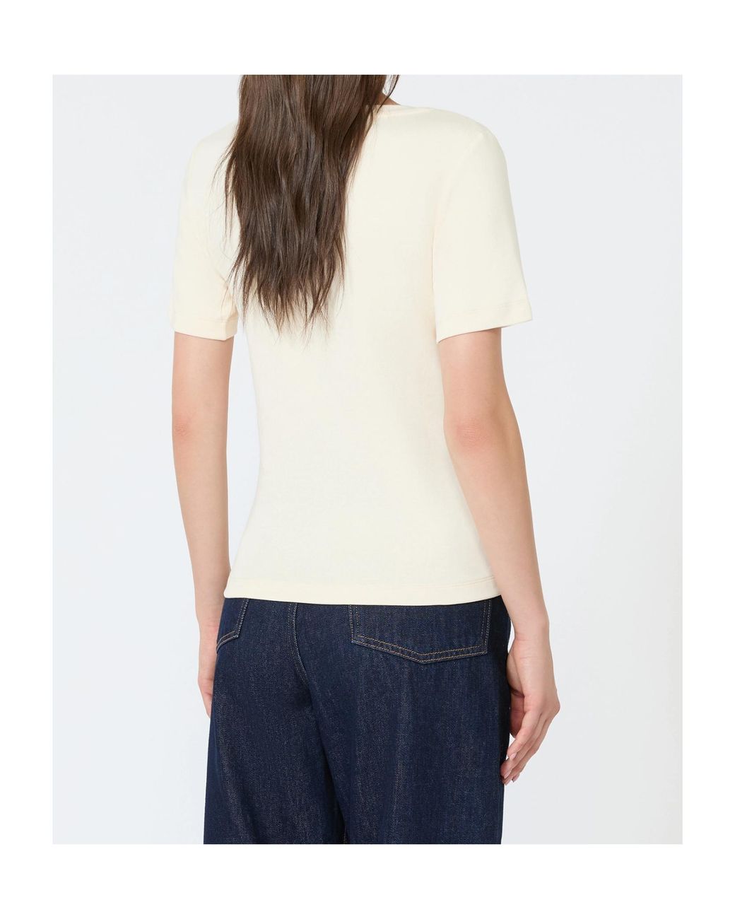 Weekend by Maxmara White Short-Sleeved T-Shirt