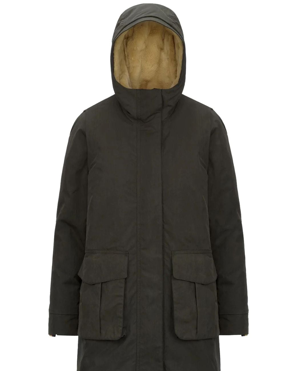 K-Way Black Parka