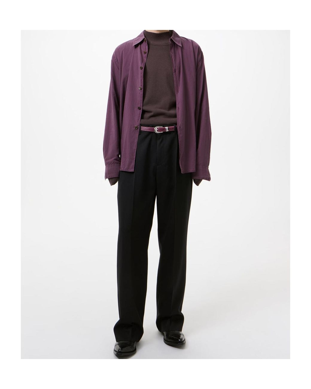 Our Legacy Black Borrowed Chino Pants for men