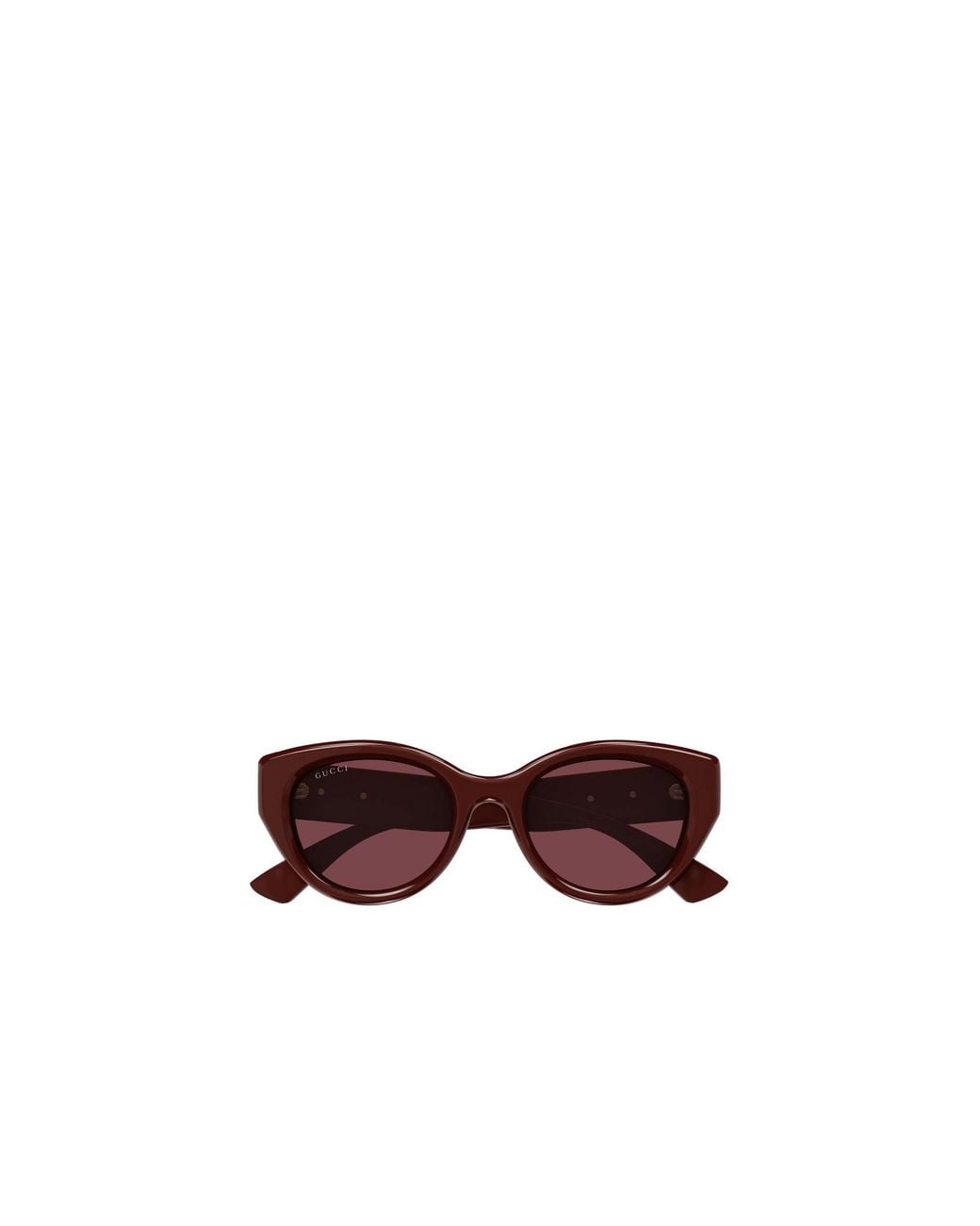 Gucci Brown Eyewear Low Nose Bridge Fit Sunglasses for men