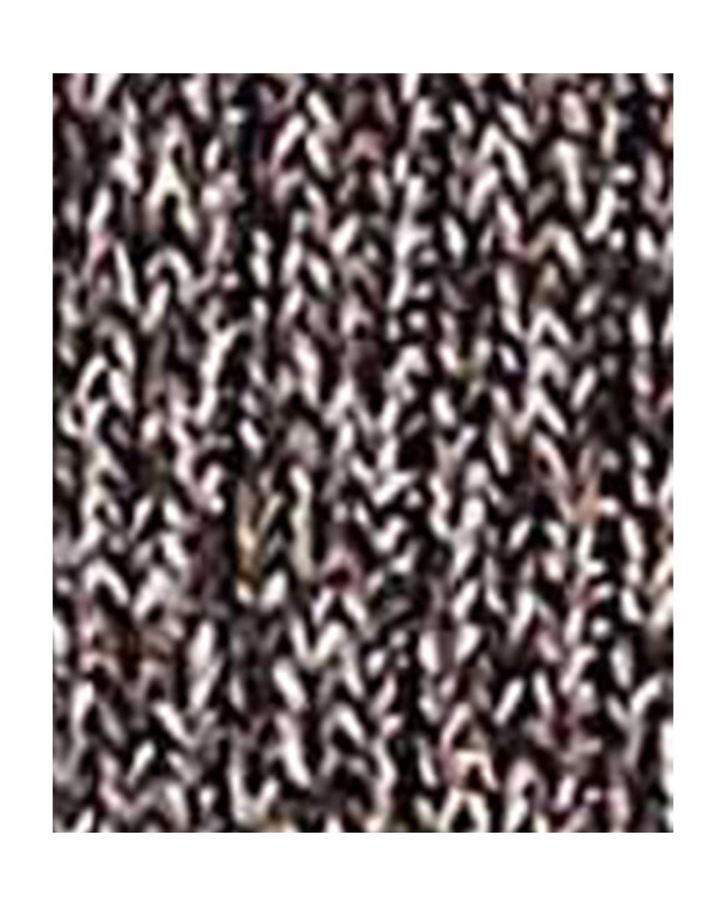 Barbour Gray Crewneck Vertical Rib Knit Top