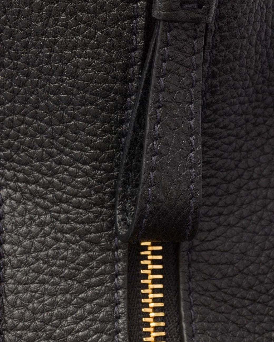 Prada Black Zip-Up Handbag